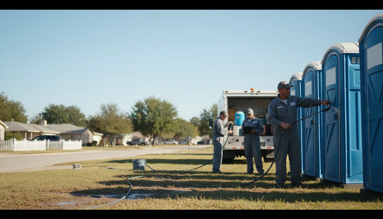 Long-Term Portable Toilet Rental in Currie, NC near me